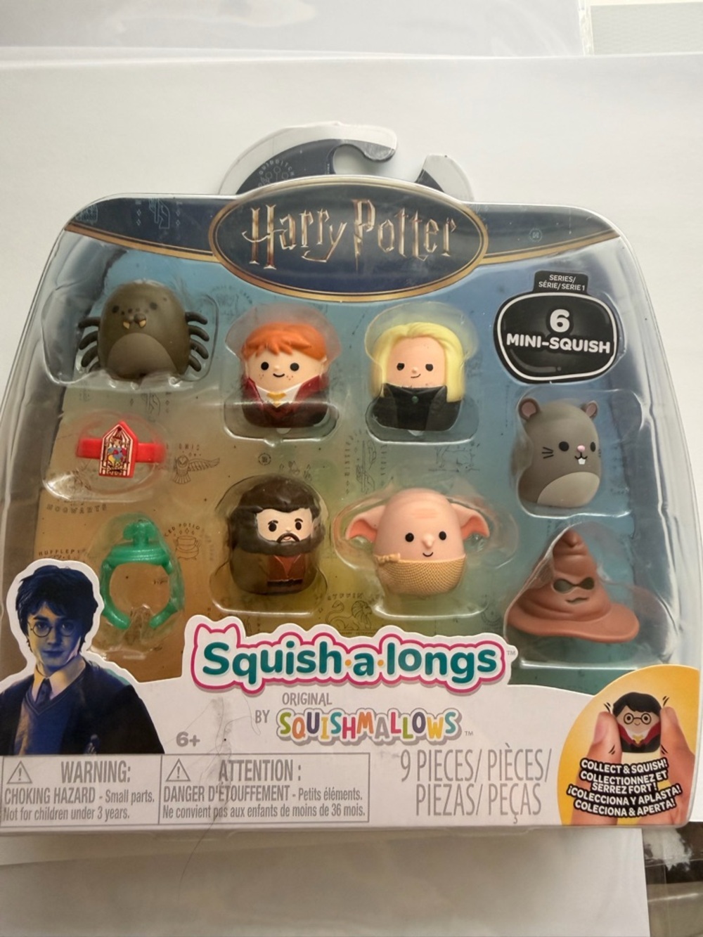 Harry Potter Squish-a-longs Mini Squishmallow Set - Multicolor